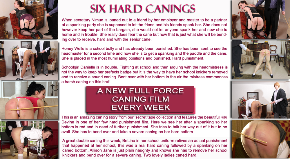 six hard canings